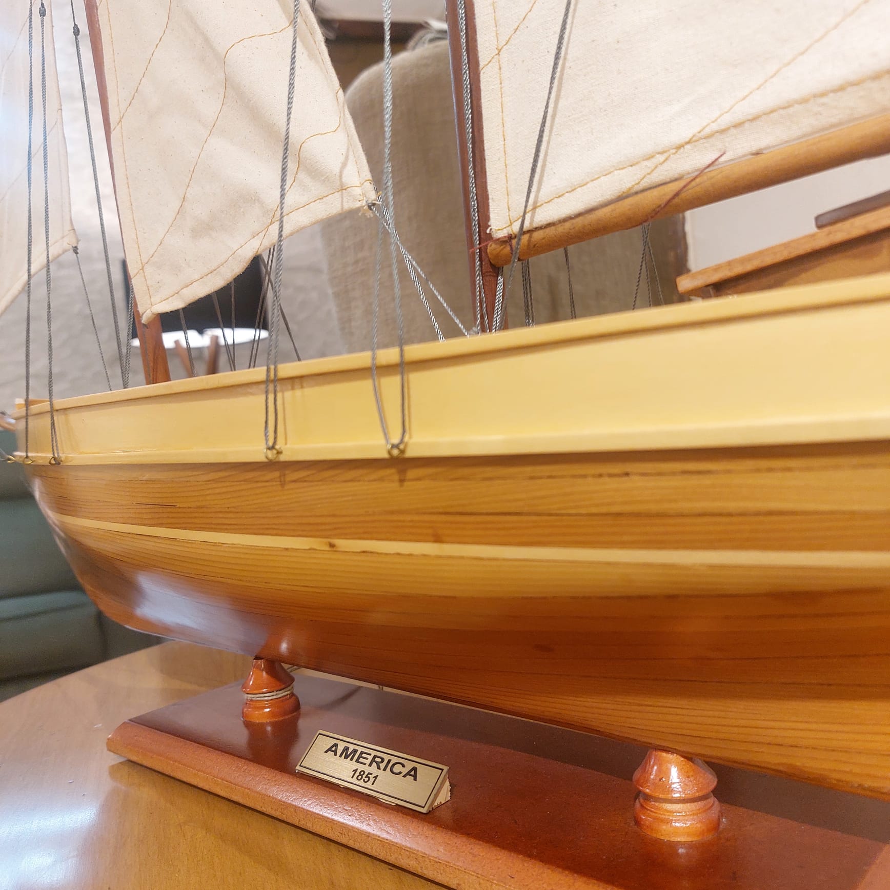 Yate America Pequeño – Maqueta - Imagen 6