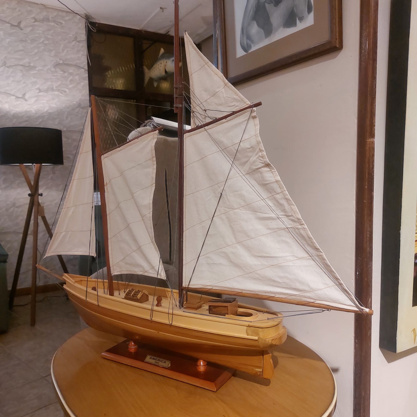 Yate America Pequeño – Maqueta - Imagen 5