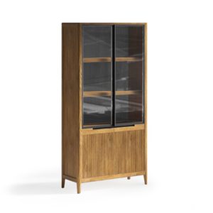 Vitrina 2 Puertas Cristal Tallín- Acabados a Elegir