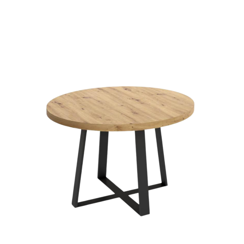 Mesa de comedor extensible redonda - Verderón