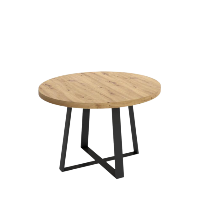 Mesa de comedor extensible redonda - Pin 1