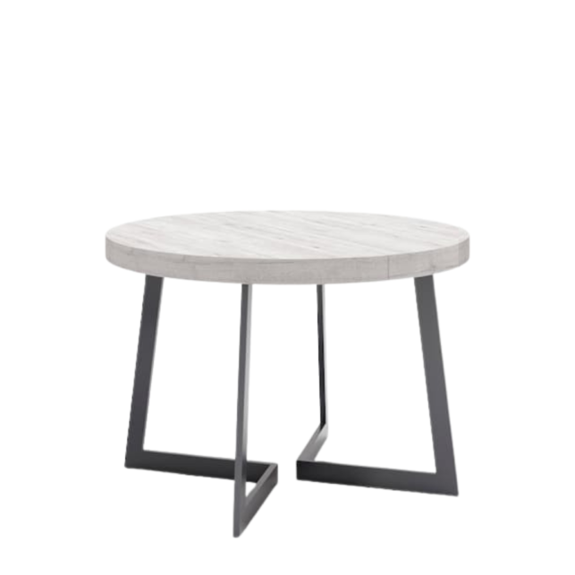 Mesa de comedor extensible redonda - Pin 2