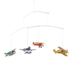 Móvil Aviones de Colores