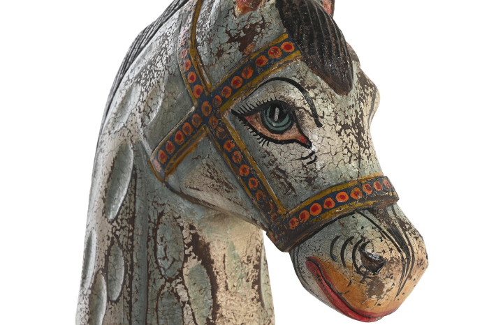 Figura decorativa de mango - Cabeza Caballo - Imagen 2