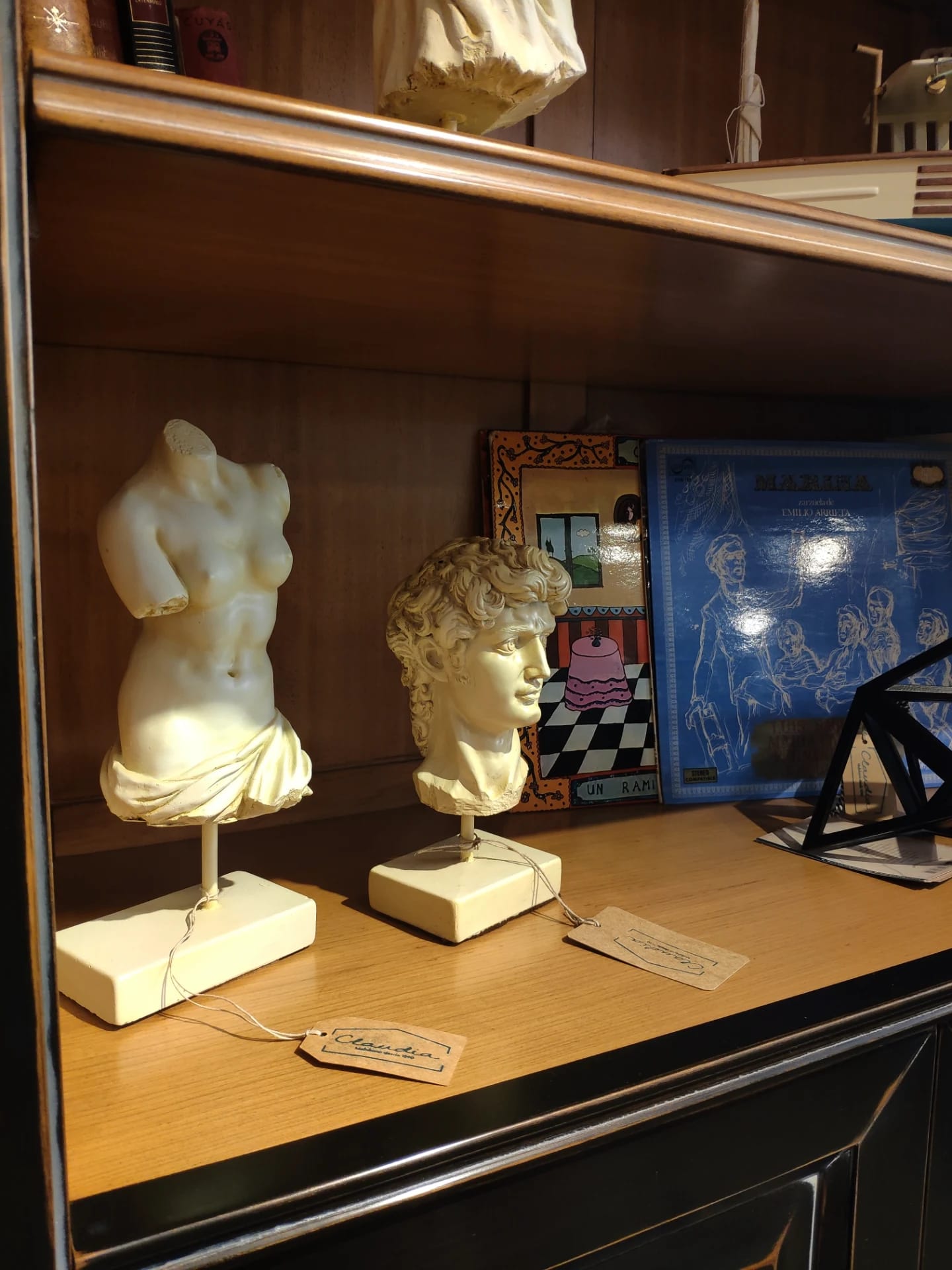 Escultura Torso Hombre Romano - Imagen 4