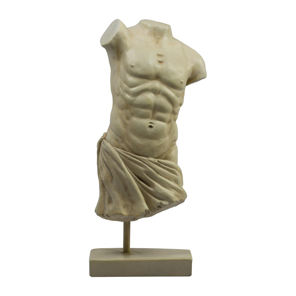 Escultura Torso Hombre Romano