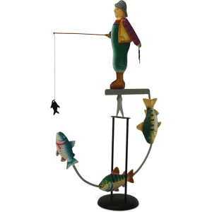 Balancín en Hierro - Pescador Volador