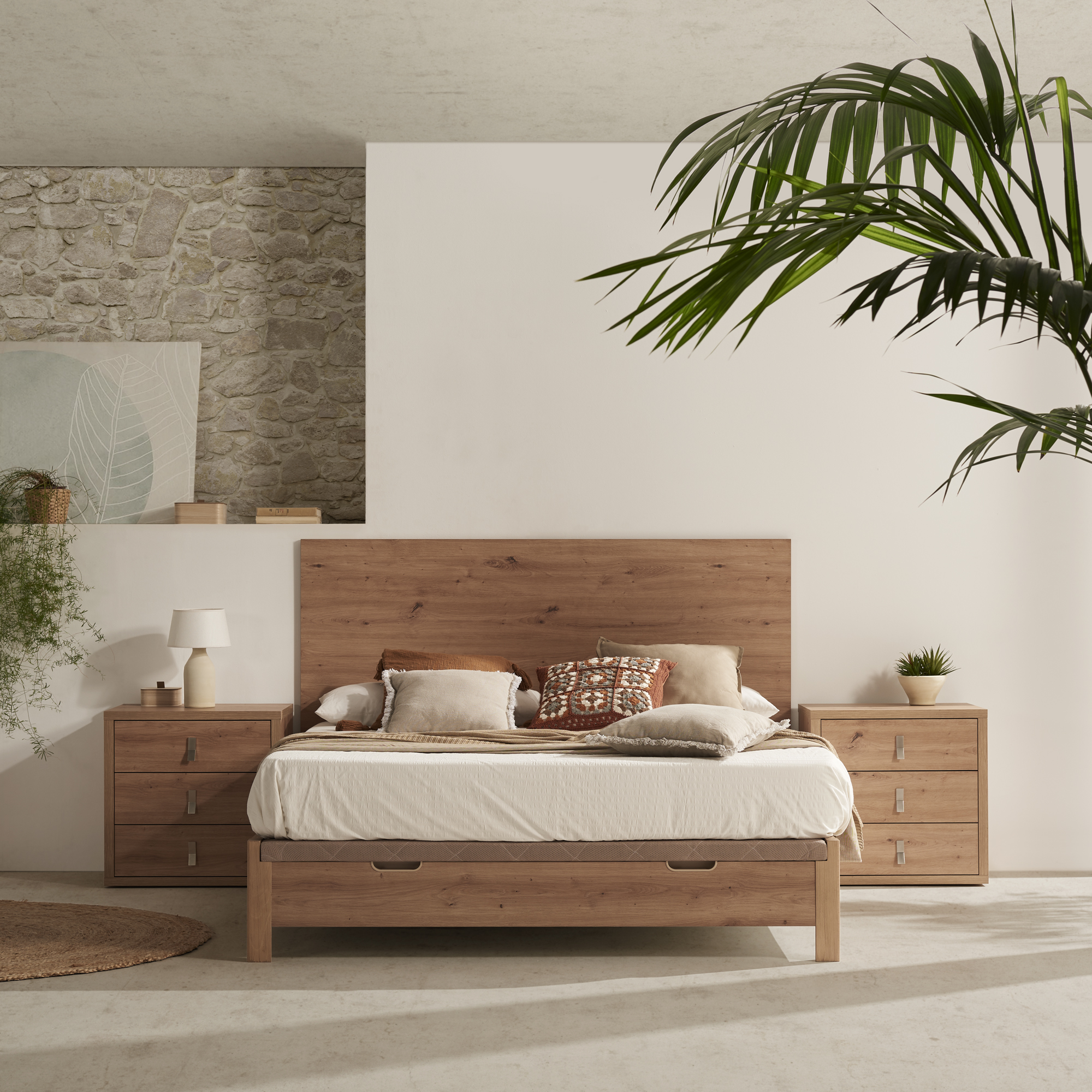 Cabecero Tapizado o Madera - Capurro - Imagen 4