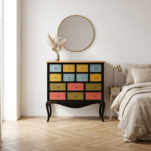 Mueble auxiliar lacado – Cerezo Macizo